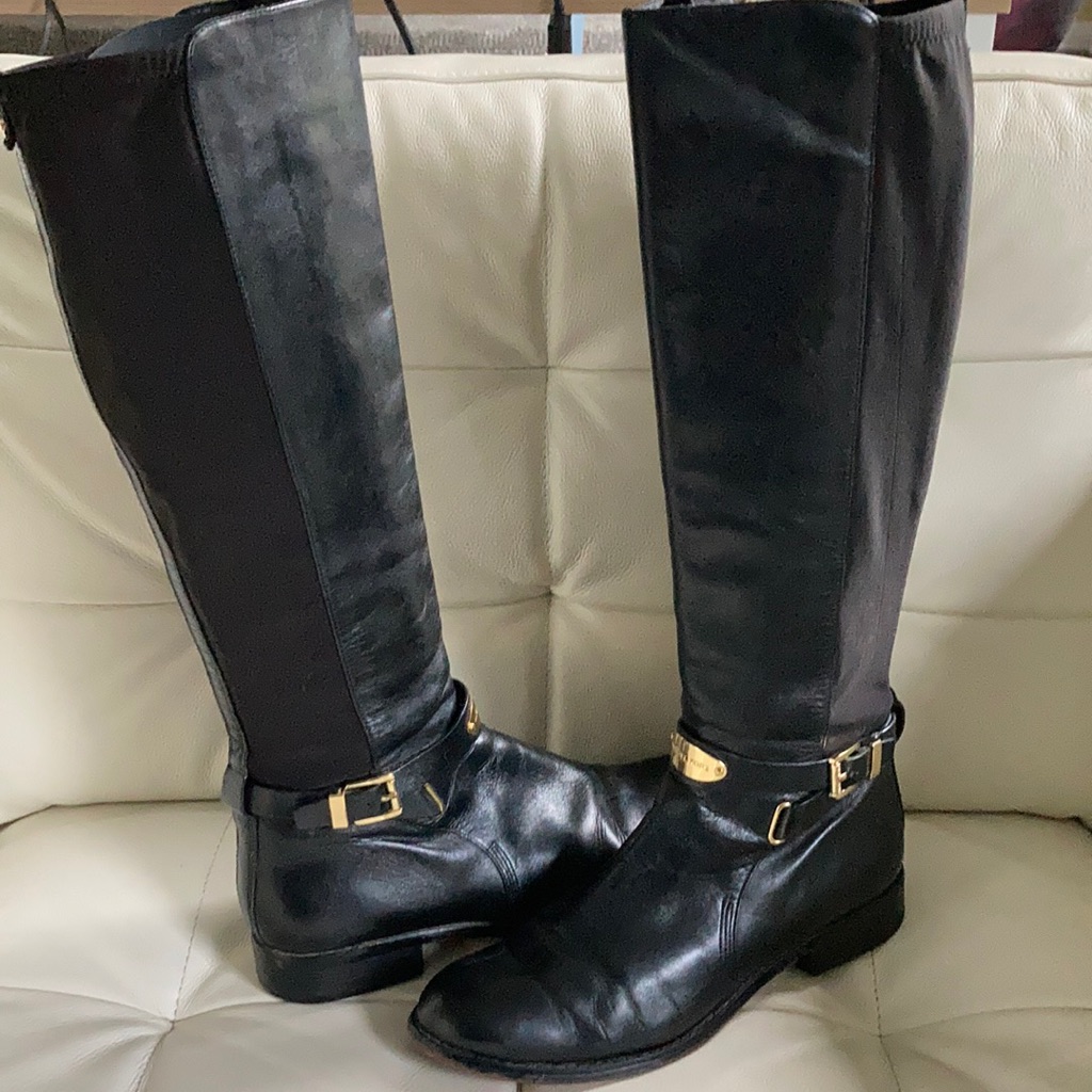 Michael Kors Riding Knee High Boots 8.5